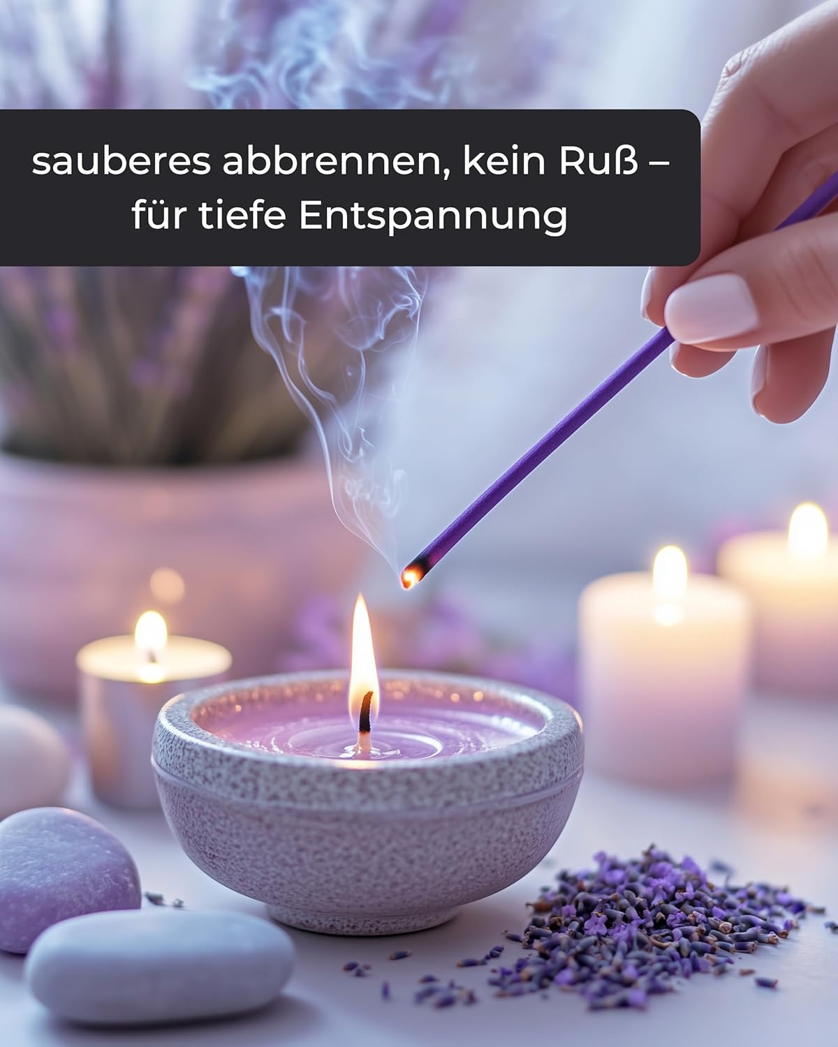 Räucherstäbchen Lavendel