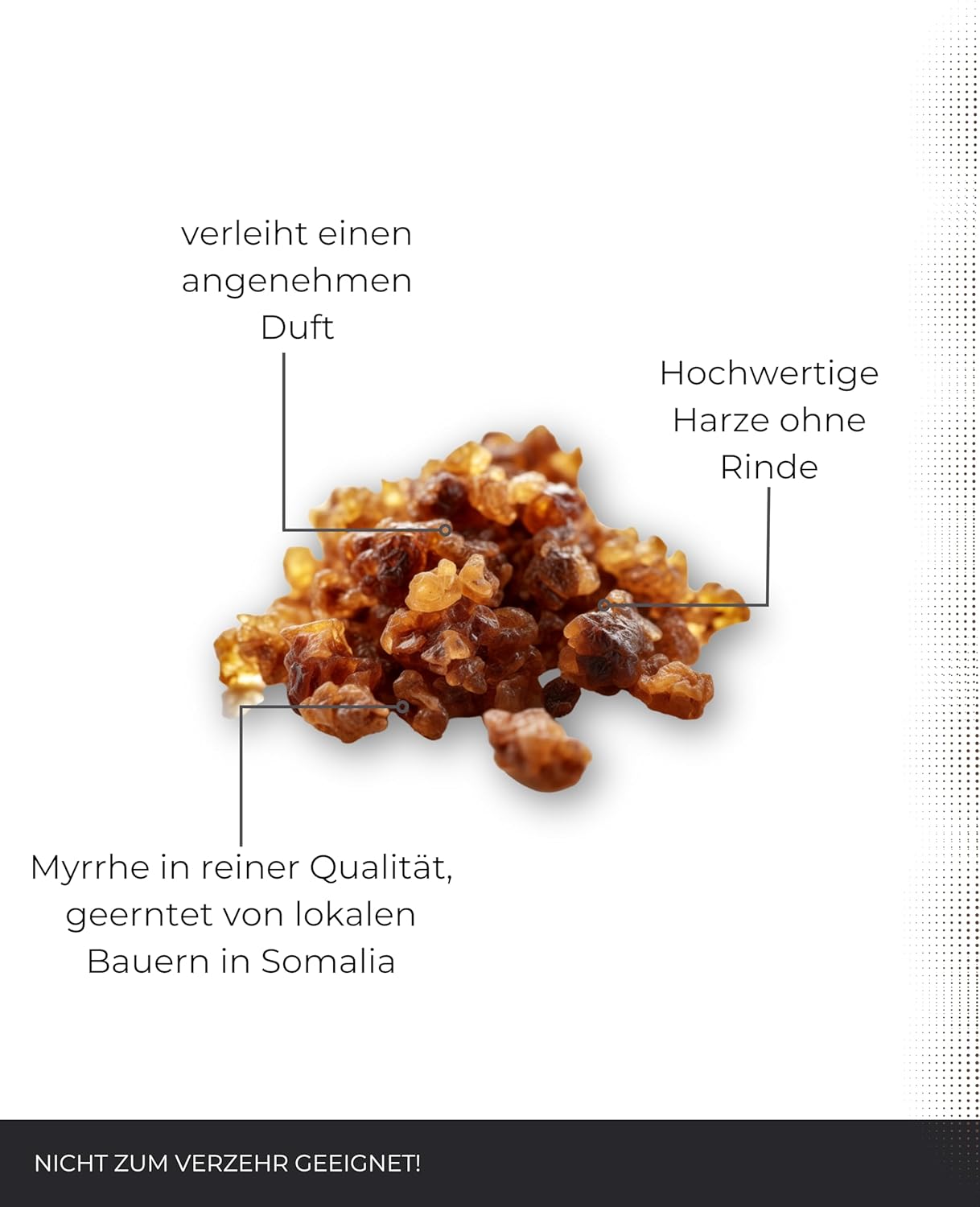 Myrrhe Räucherharz – 50 g Naturreines Harz zum Räuchern & Meditieren
