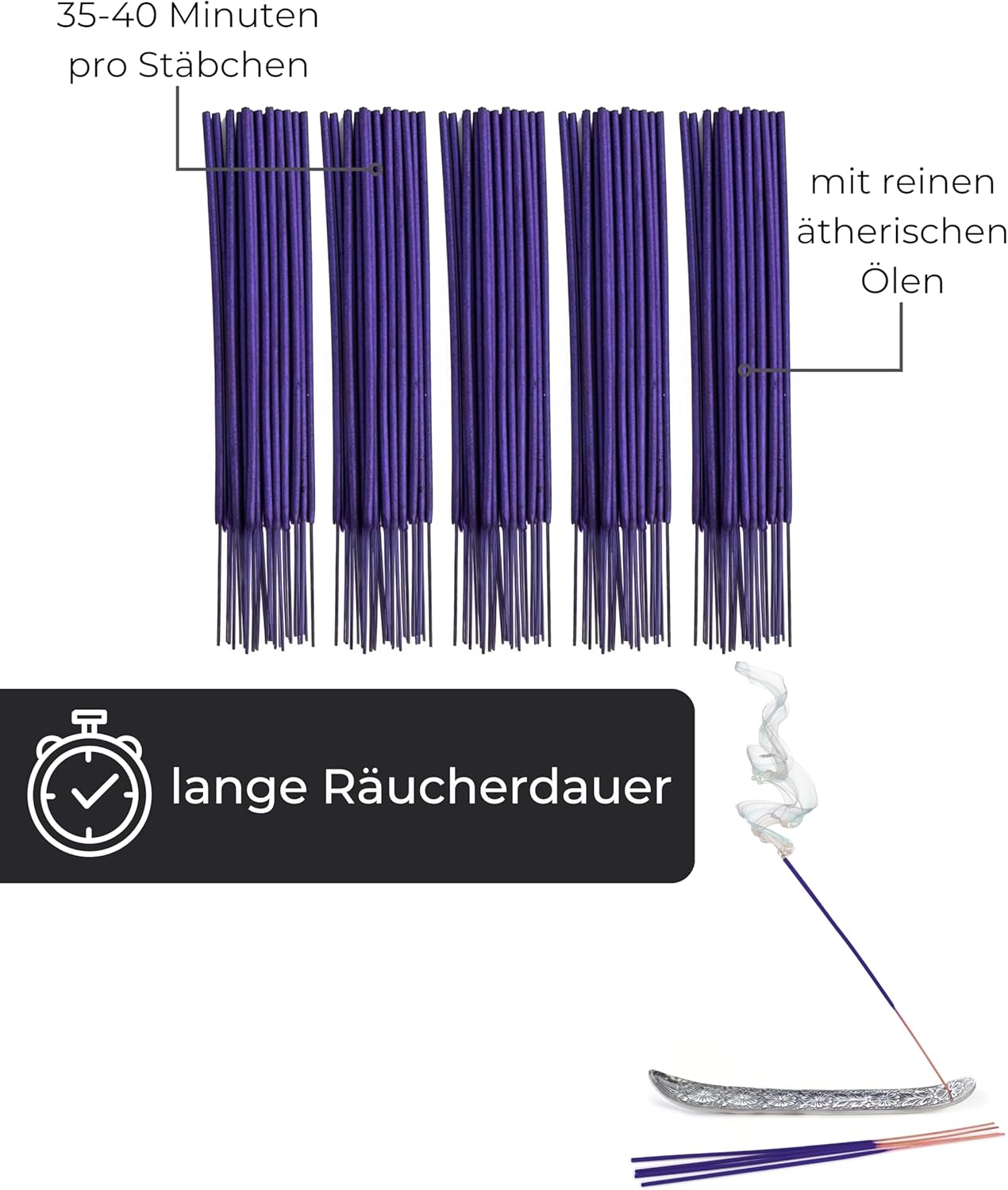 Räucherstäbchen Lavendel