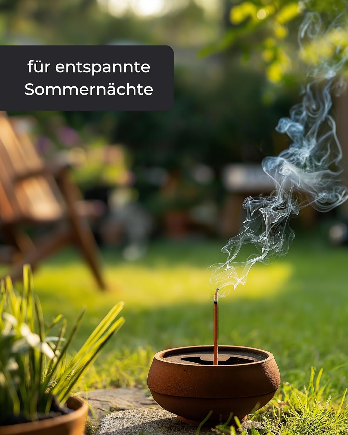 Citronella-Räucherstäbchen – 100 Stäbchen für den Garten, die Terrasse und zur Meditation