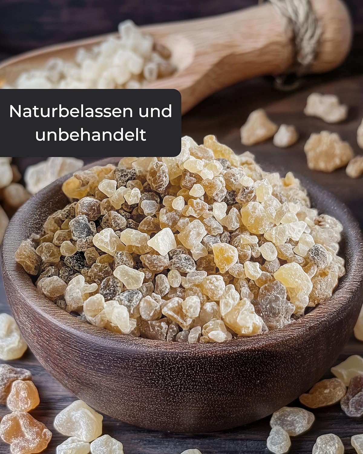 Natural incense resin