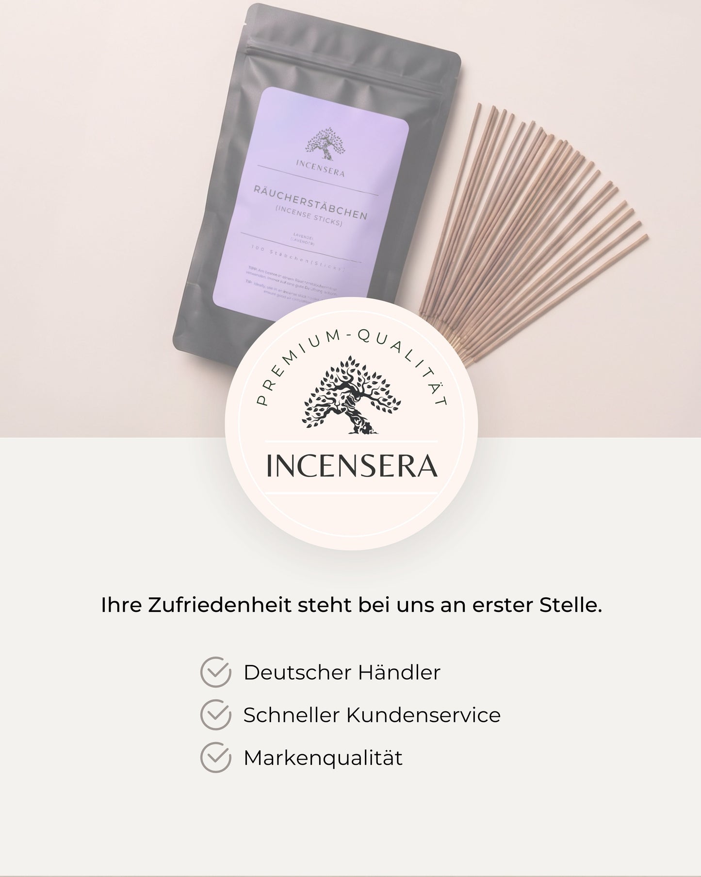 Räucherstäbchen Lavendel