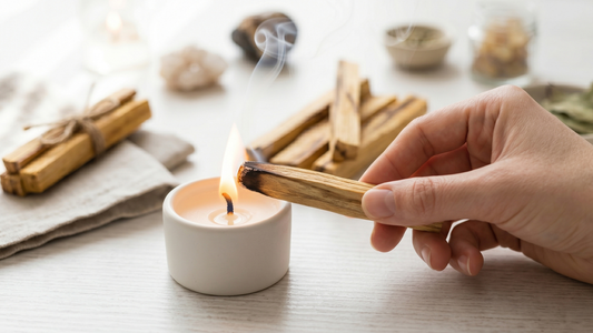 Wie zündet man Palo Santo richtig an? Eine einfache Anleitung