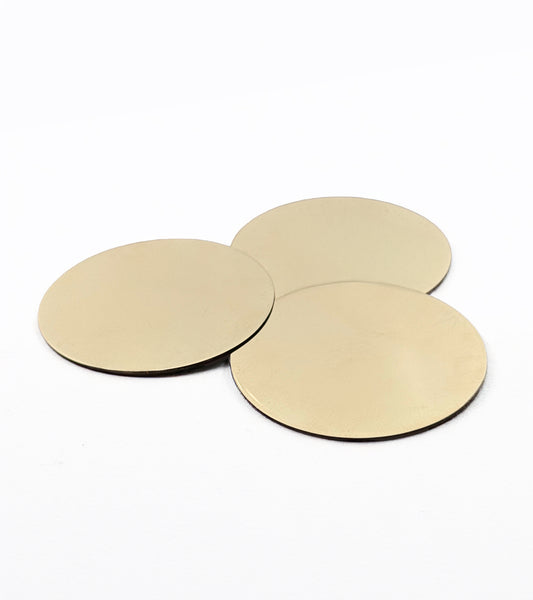 Replacement plate, gold – 5 cm brass incense plate