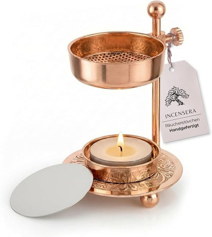 Räucherstövchen Roségold