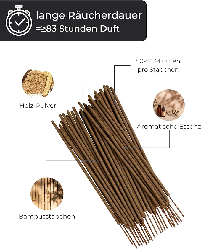 Indische Räucherstäbchen Nagchampa