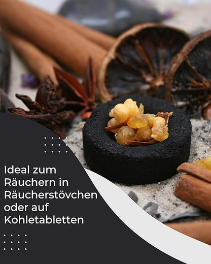 Weihrauch Set – 150 g Räucherharze (3×50 g) aus Oman, Äthiopien & Indien