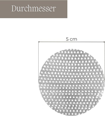 Replacement Silver Brass Incense Burner Screen 