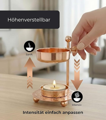 Räucherstövchen Roségold