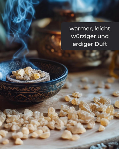 Natural incense resin