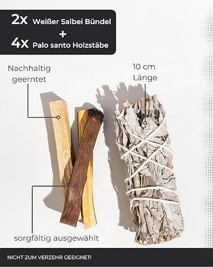 Palo Santo & White Sage Incense