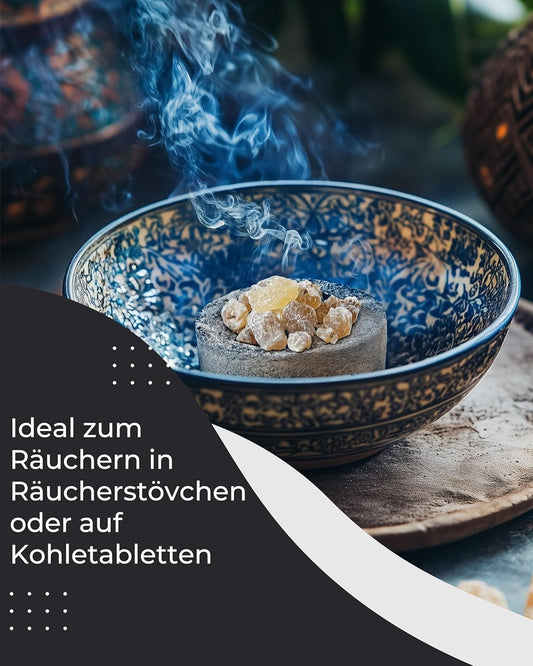 Natural incense resin