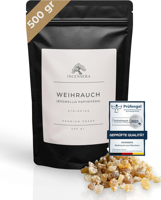 Weihrauch Äthiopien 500 g – Naturreines Boswellia Harz zum Räuchern in Kirchenqualität