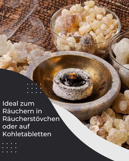 Weihrauch Oman 100 g – Naturreines Baumharz zum Räuchern & Meditieren