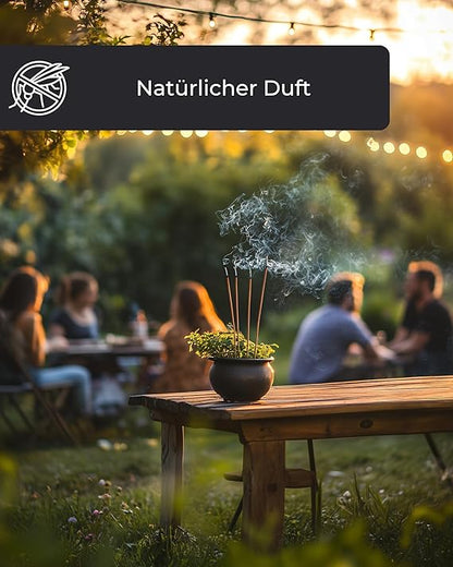 Räucherstäbchen – 100 Incense Sticks Mix (Zitronengras, Minze, Geranie, Nelke, Zimt)