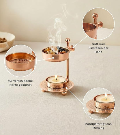 Räucherstövchen Roségold