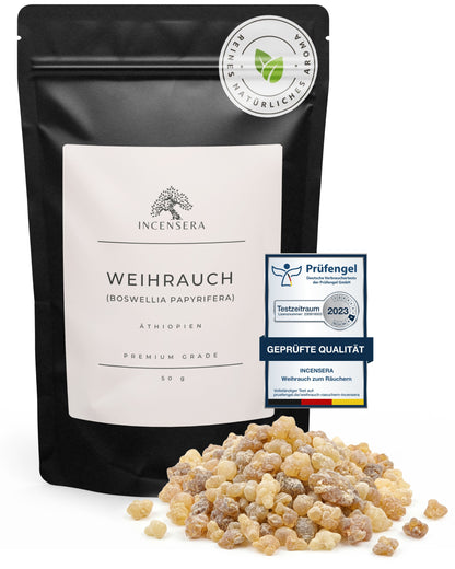 Frankincense Ethiopia 50g – Pure Boswellia Resin, Church Frankincense & Incense