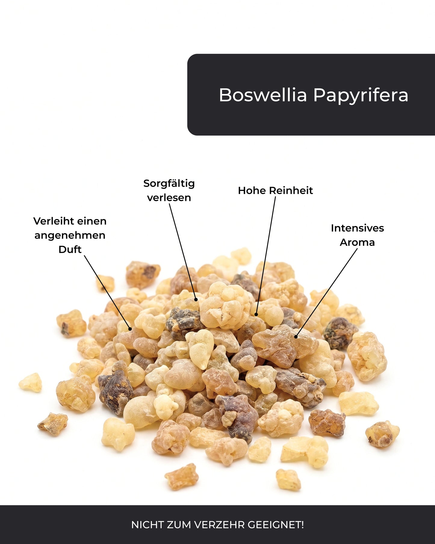 Frankincense Ethiopia 50g – Pure Boswellia Resin, Church Frankincense & Incense