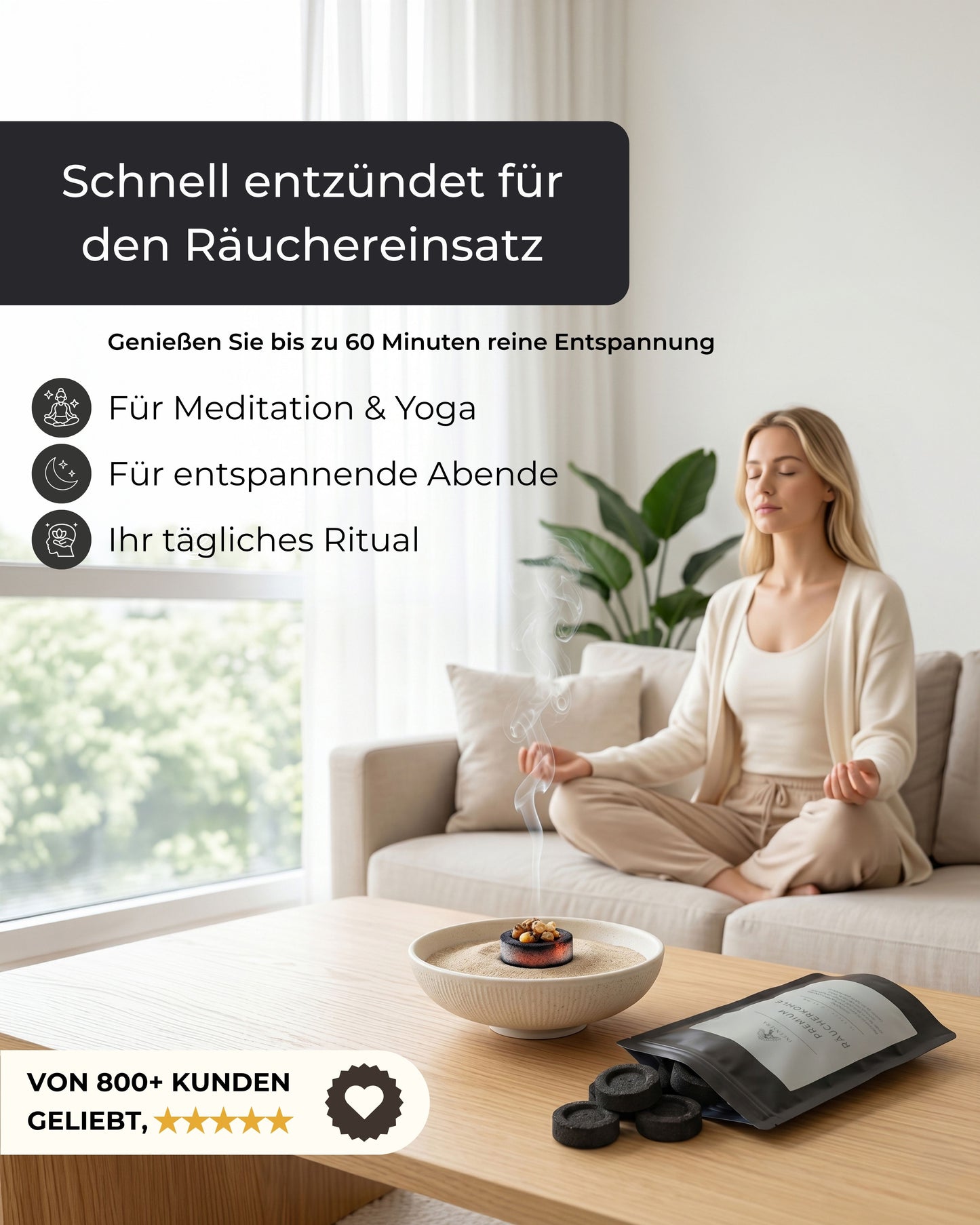 Räucherkohle