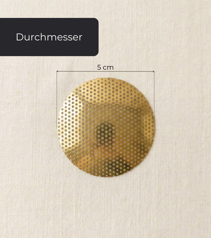 Ersatzsieb Gold 3St