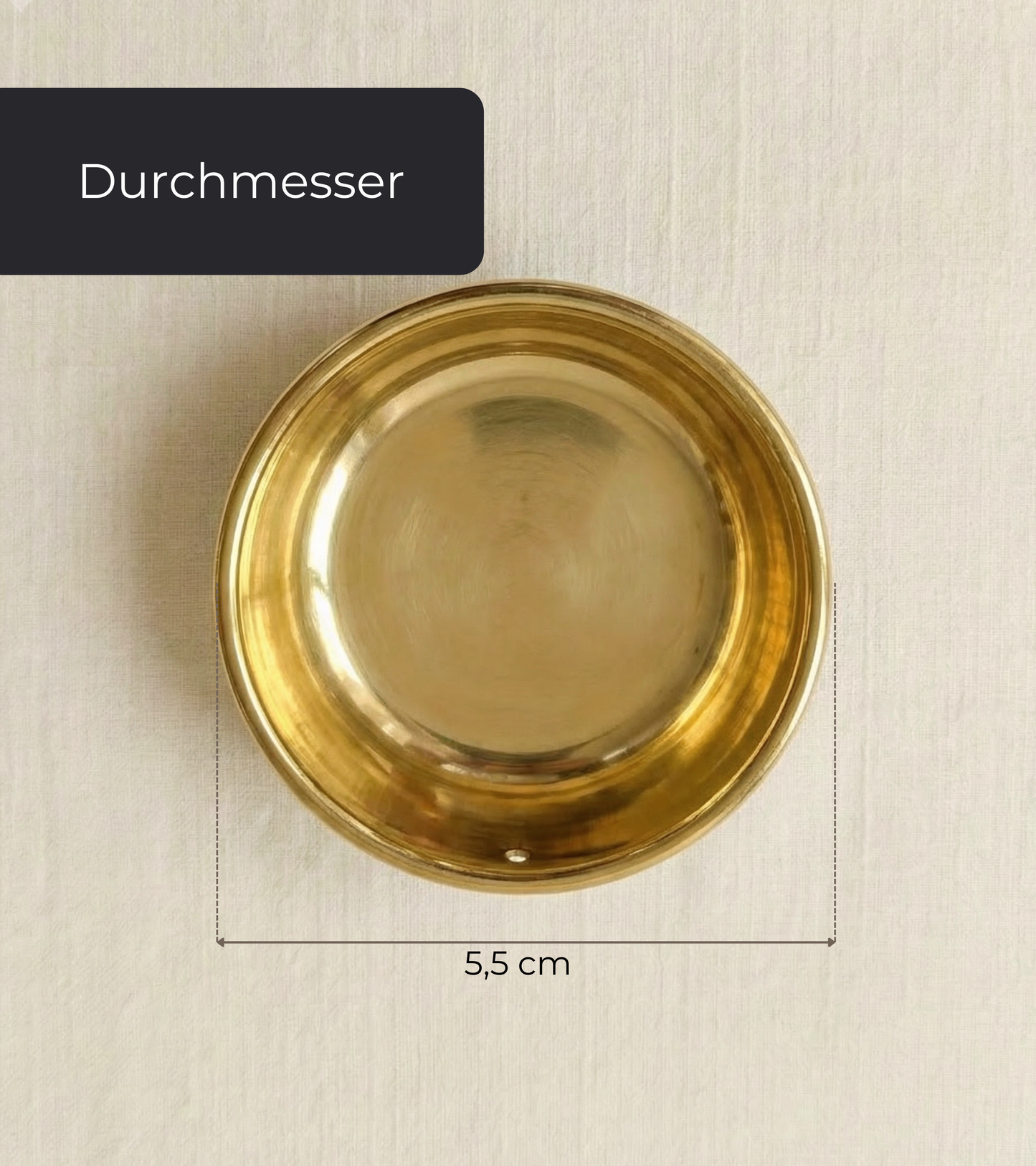 Ersatzschälchen Gold