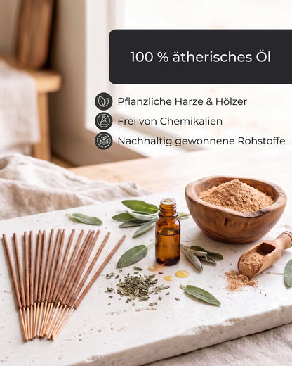 Natural Sage Incense Sticks - 100 Sticks