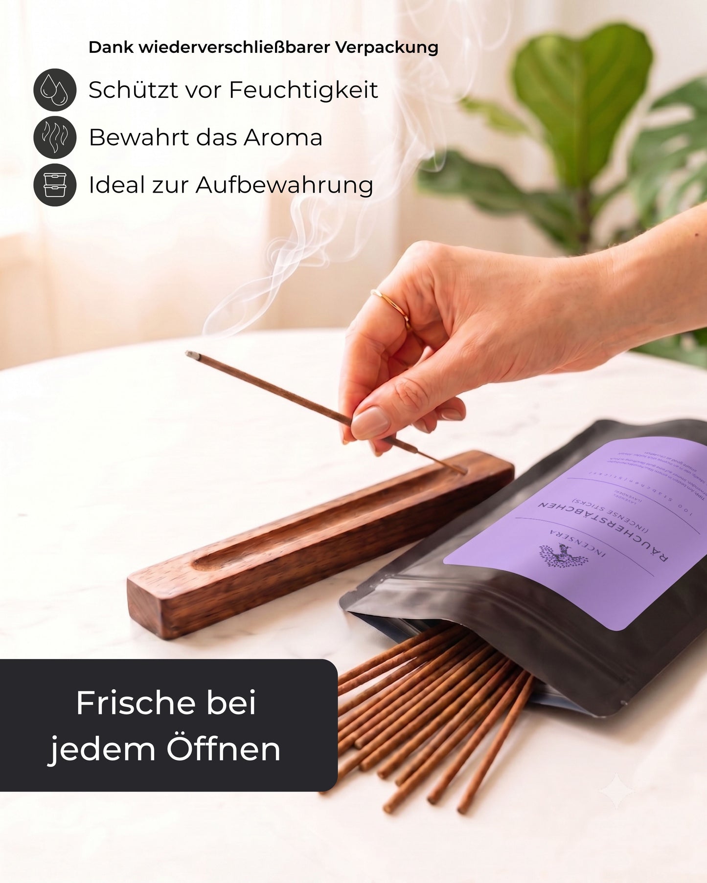 Räucherstäbchen Lavendel