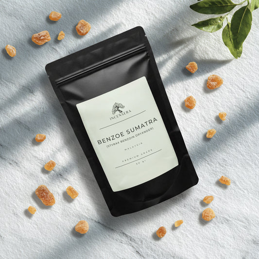 Benzoe Sumatra Räucherharz 50 g – Naturreines Harz für Entspannung & Rituale