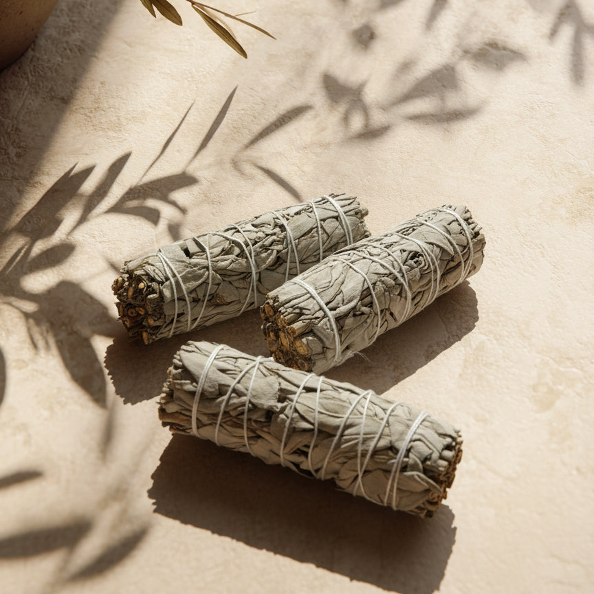 Set of 3 White Sage Smudge Sticks