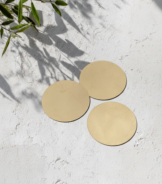 Ersatzplättchen Gold 3St