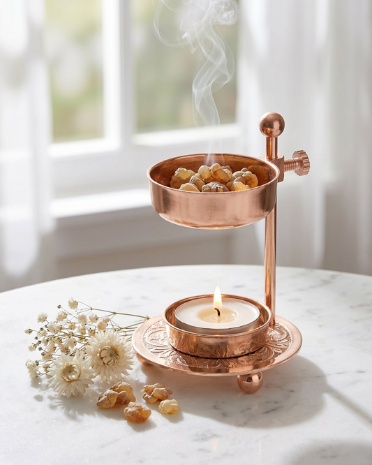 Räucherstövchen Roségold